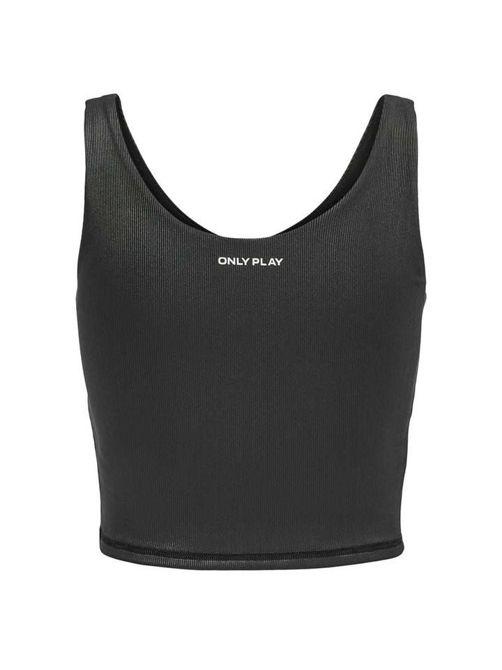 Cora bralette sportiva donna nero imbottita