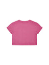 Cropped t-shirt bambina ibisco