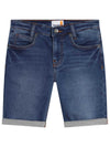5-pocket children's denim bermuda shorts