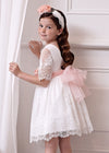 ABEL AND LULA Dress for GIRL - Cream