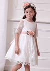 ABEL AND LULA Dress for GIRL - Cream