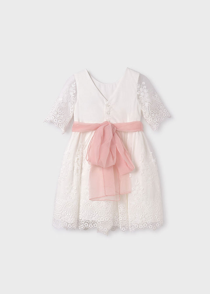 ABEL AND LULA Dress for GIRL - Cream