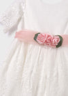 ABEL AND LULA Dress for GIRL - Cream