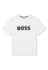 T-shirt BOSS da BAMBINO - Bianco