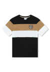 T-shirt BOSS da BAMBINO - Nero