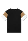 T-shirt BOSS da BAMBINO - Nero