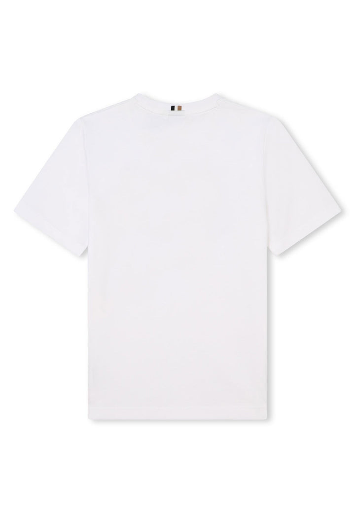 T-shirt BOSS da BAMBINO - Bianco