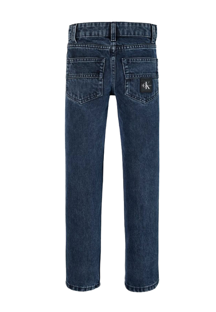 Jeans CALVIN KLEIN JEANS da BAMBINO - Visual Blue Black