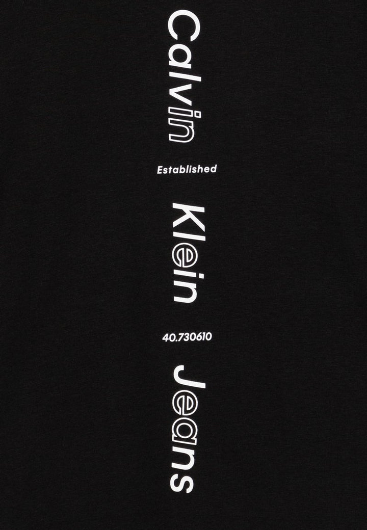 T-shirt CALVIN KLEIN JEANS da BAMBINO - Ck Black
