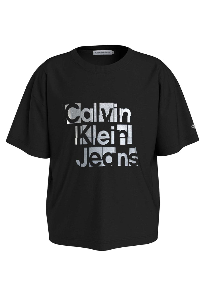 T-shirts e Tops CALVIN KLEIN JEANS da BAMBINA - Ck Black