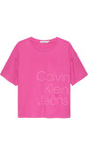 T-shirts and Tops CALVIN KLEIN JEANS for GIRLS - Pink Amour