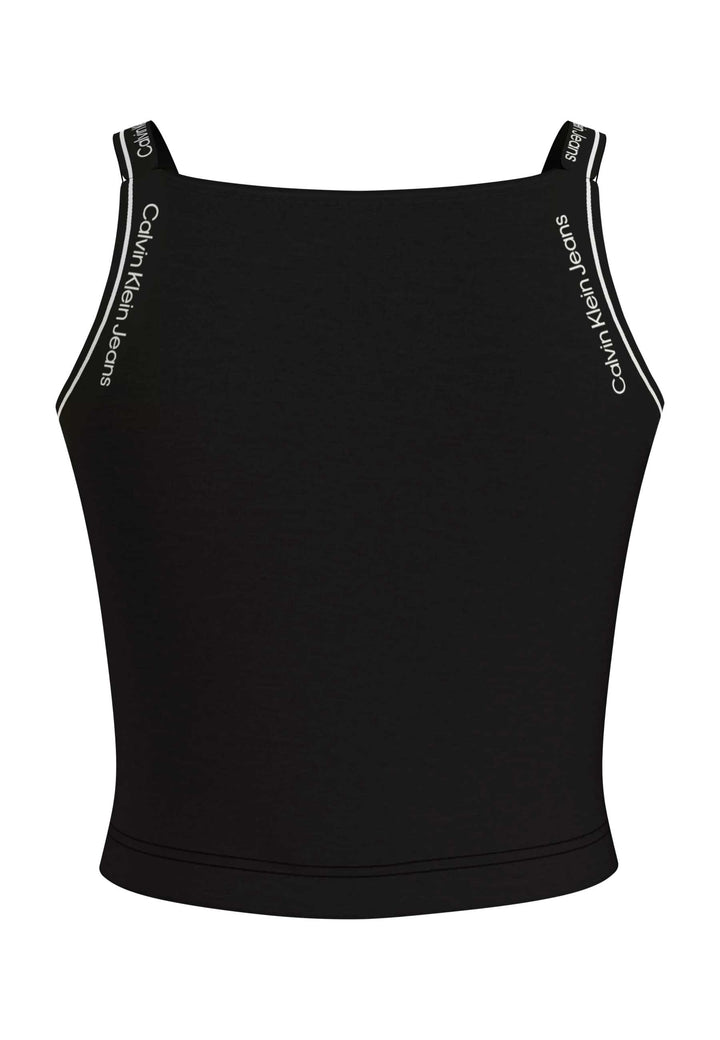 Top CALVIN KLEIN JEANS da BAMBINA - Ck Black
