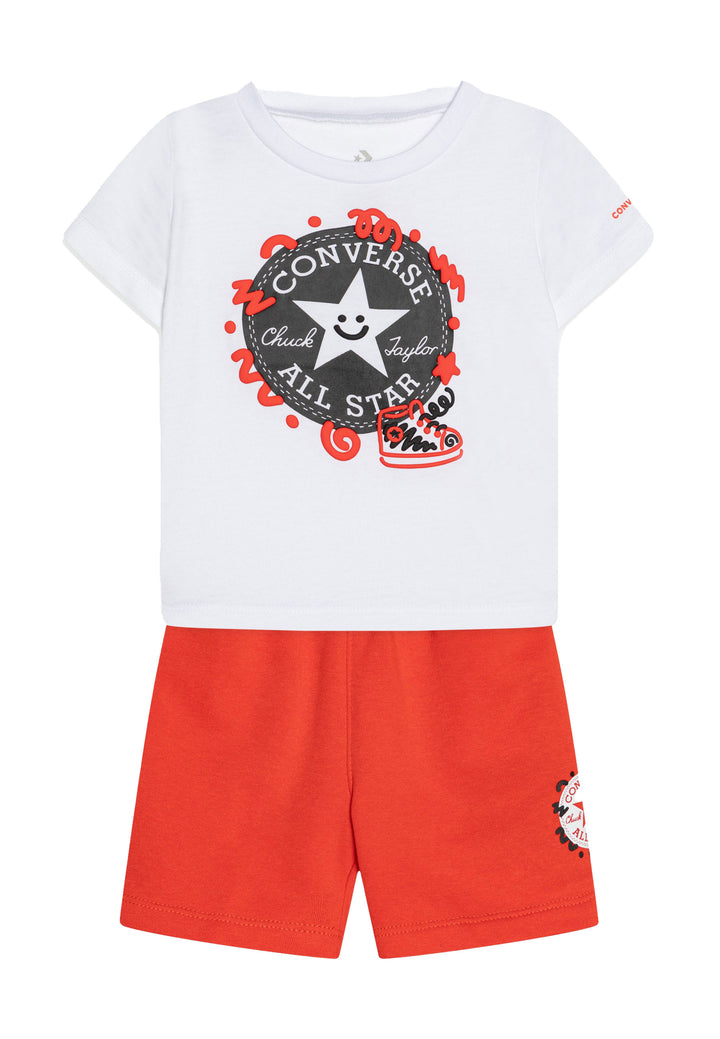 Completo CONVERSE da BAMBINO - WHITE