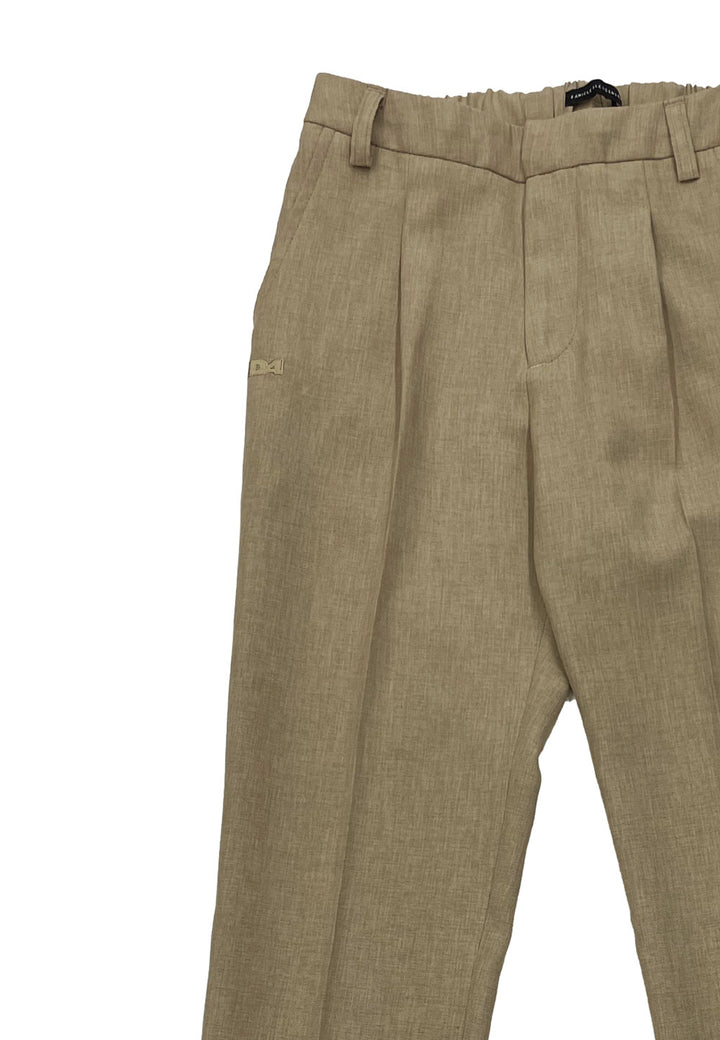 DANIELE ALESSANDRINI CHILDREN'S Trousers - Camel
