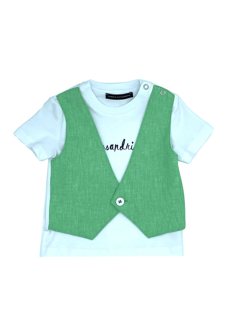 T-shirt DANIELE ALESSANDRINI da BAMBINO - GREEN FLASH