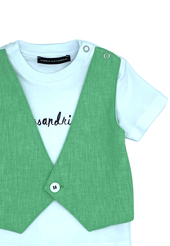 T-shirt DANIELE ALESSANDRINI da BAMBINO - GREEN FLASH