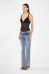 Body GLAMOROUS da DONNA - BLACK MESH