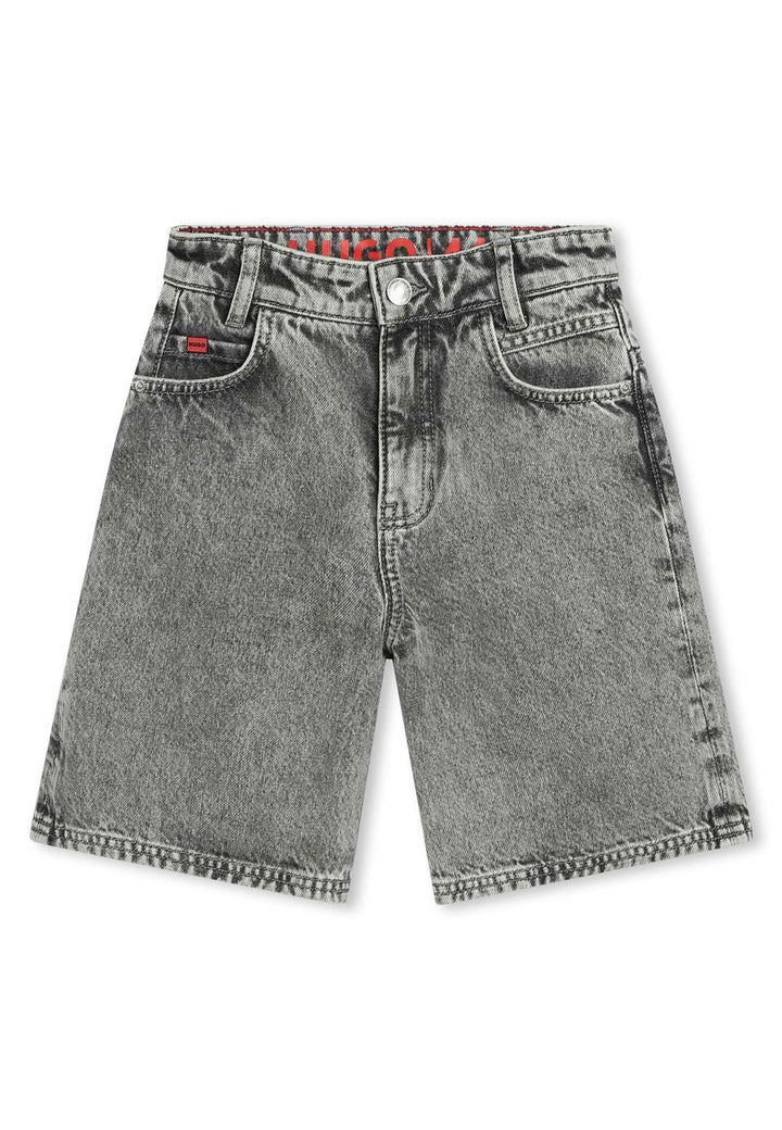 HUGO Bermuda Shorts for KIDS - Grey