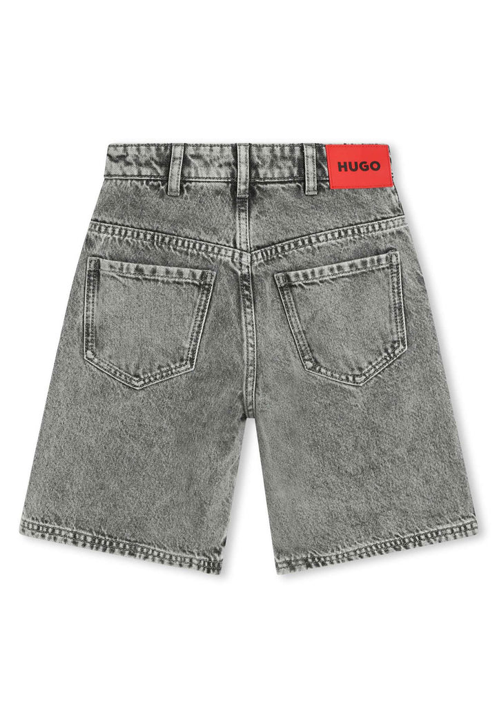 HUGO Bermuda Shorts for KIDS - Grey