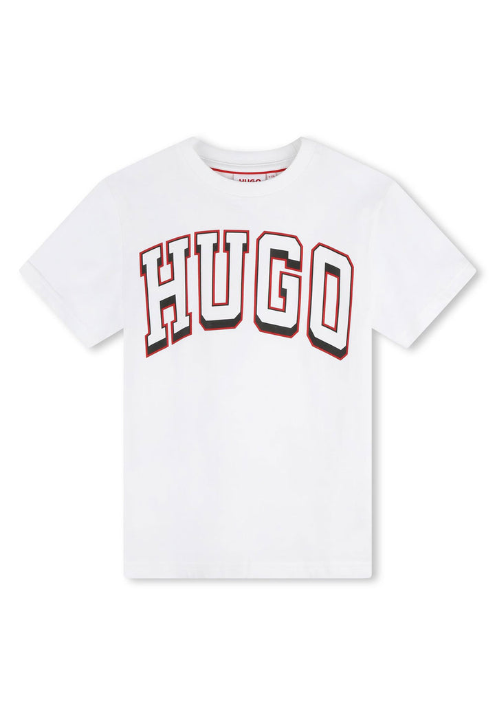 T-shirt HUGO da BAMBINO - Bianco