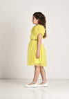 Abito JAIME MINI da BAMBINA - Lime