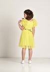 Abito JAIME MINI da BAMBINA - Lime
