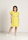 Abito JAIME MINI da BAMBINA - Lime