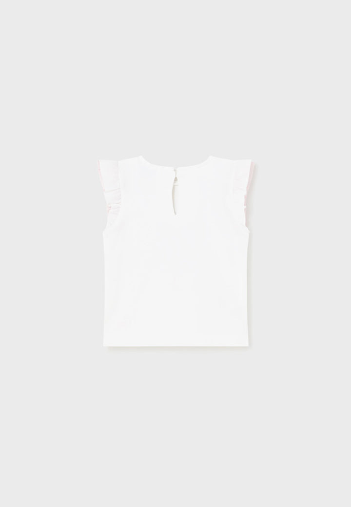 T-shirt MAYORAL da BAMBINA - Bco-dalia