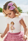T-shirt MAYORAL da BAMBINA - Bco-dalia