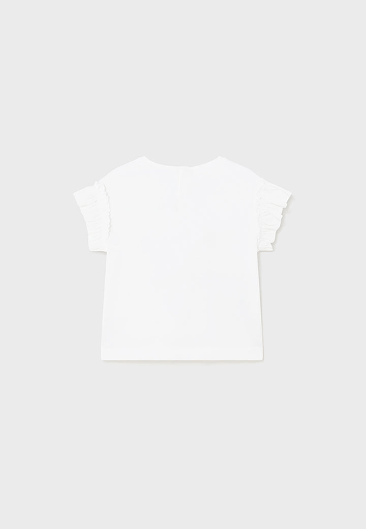 T-shirt MAYORAL da BAMBINA - Bco-dalia