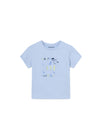 T-shirt MAYORAL da BAMBINO - Celeste