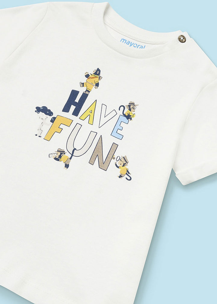 MAYORAL CHILDREN'S SET - Cream