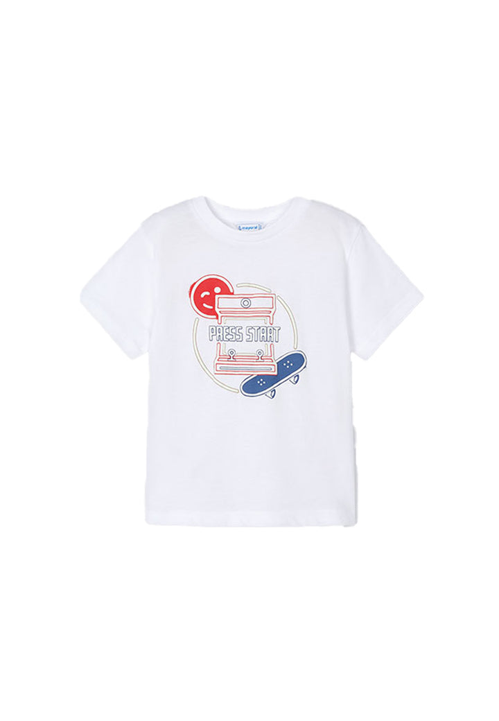 T-shirt MAYORAL da BAMBINO - Bianco