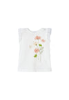 T-shirt MAYORAL da BAMBINA - Ecru-nude