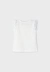 T-shirt MAYORAL da BAMBINA - Ecru-nude