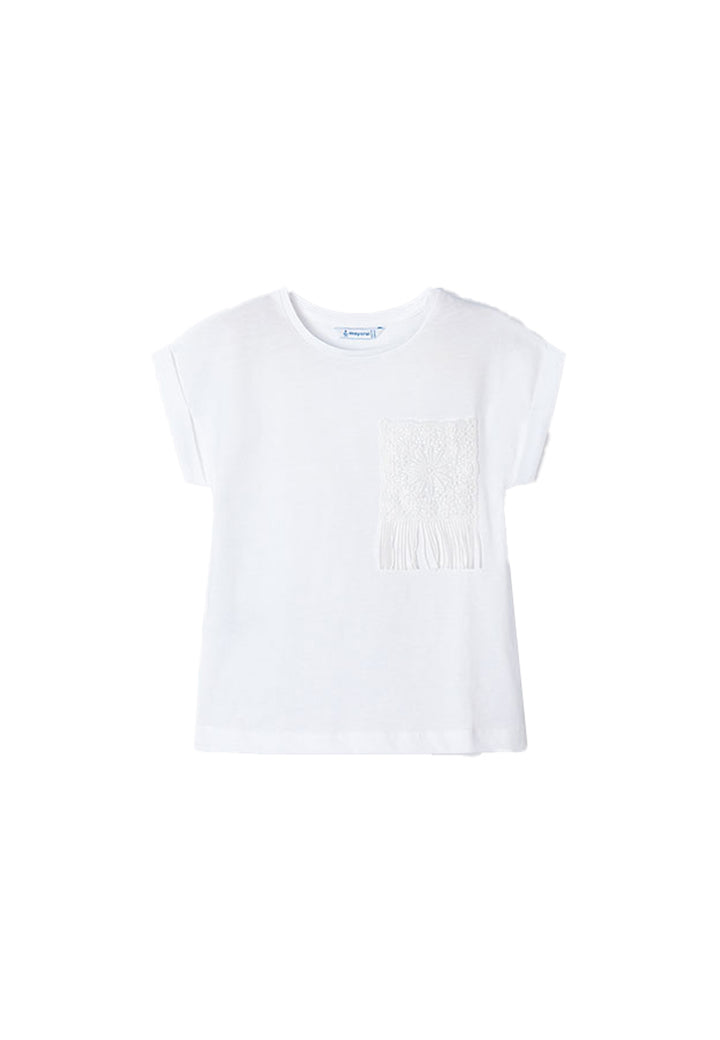 MAYORAL T-shirt for GIRLS - White