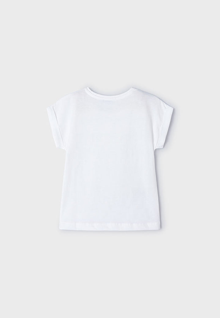 MAYORAL T-shirt for GIRLS - White