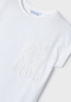 MAYORAL T-shirt for GIRLS - White
