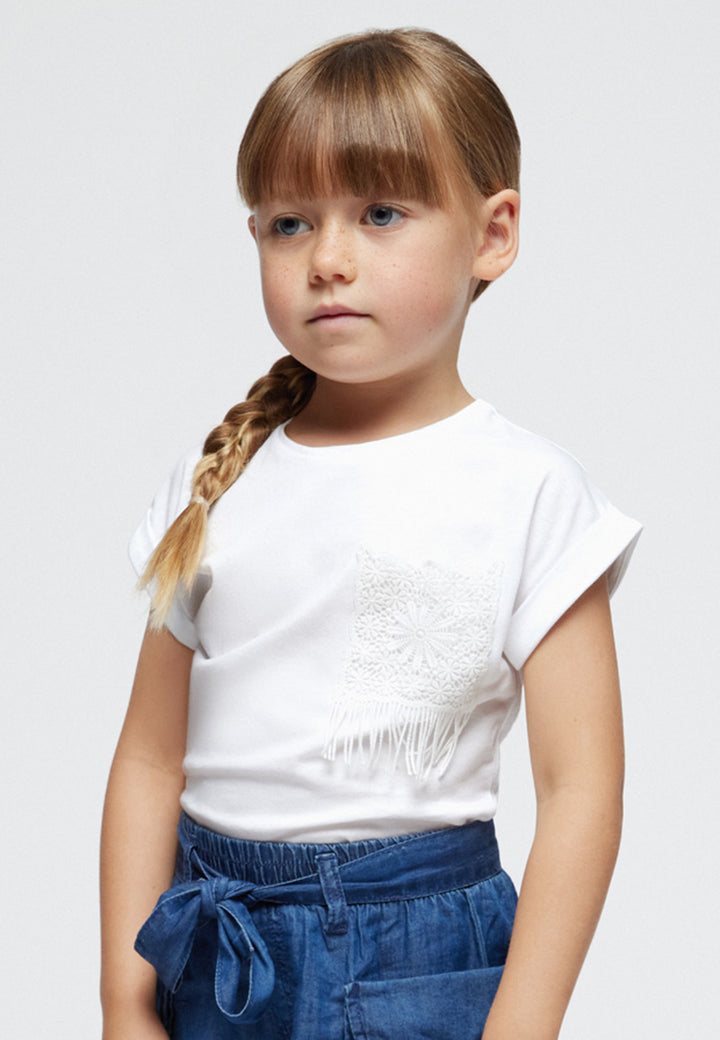 MAYORAL T-shirt for GIRLS - White
