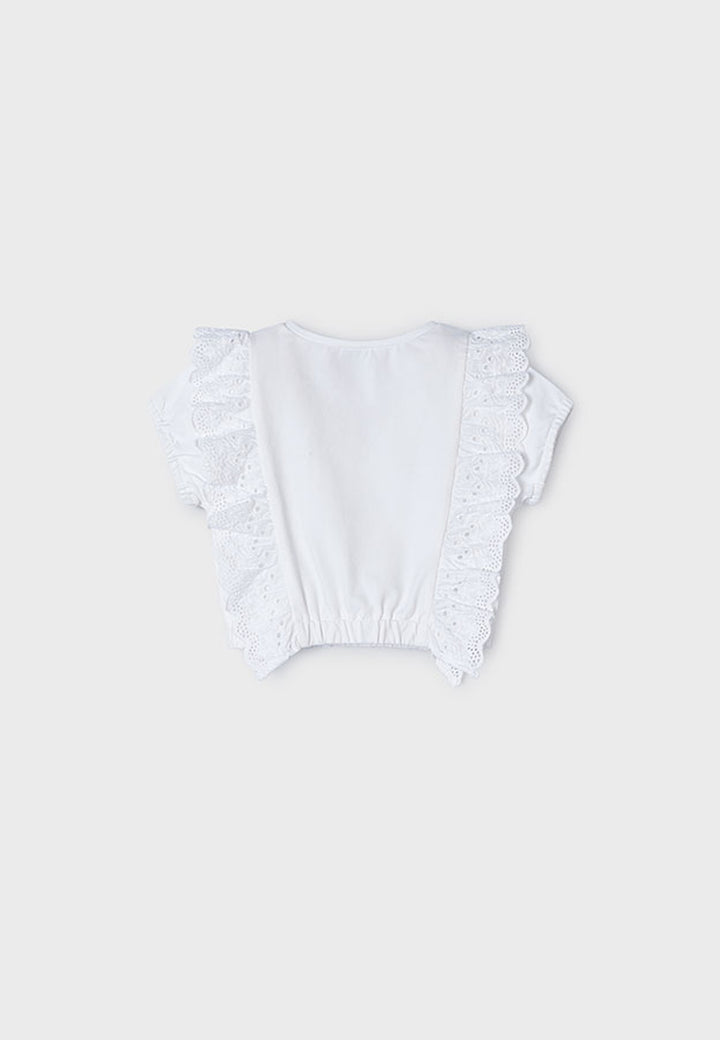 T-shirt MAYORAL da BAMBINA - Bco-blu