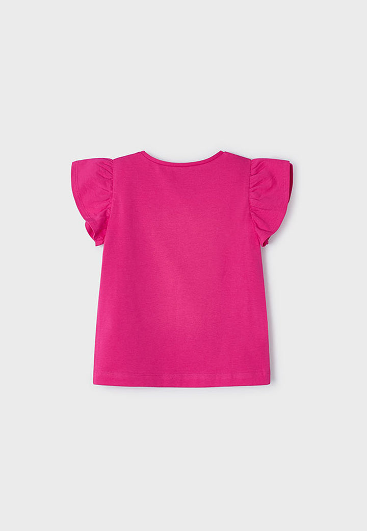 T-shirt MAYORAL da BAMBINA - Fucsia