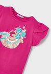 T-shirt MAYORAL da BAMBINA - Fucsia