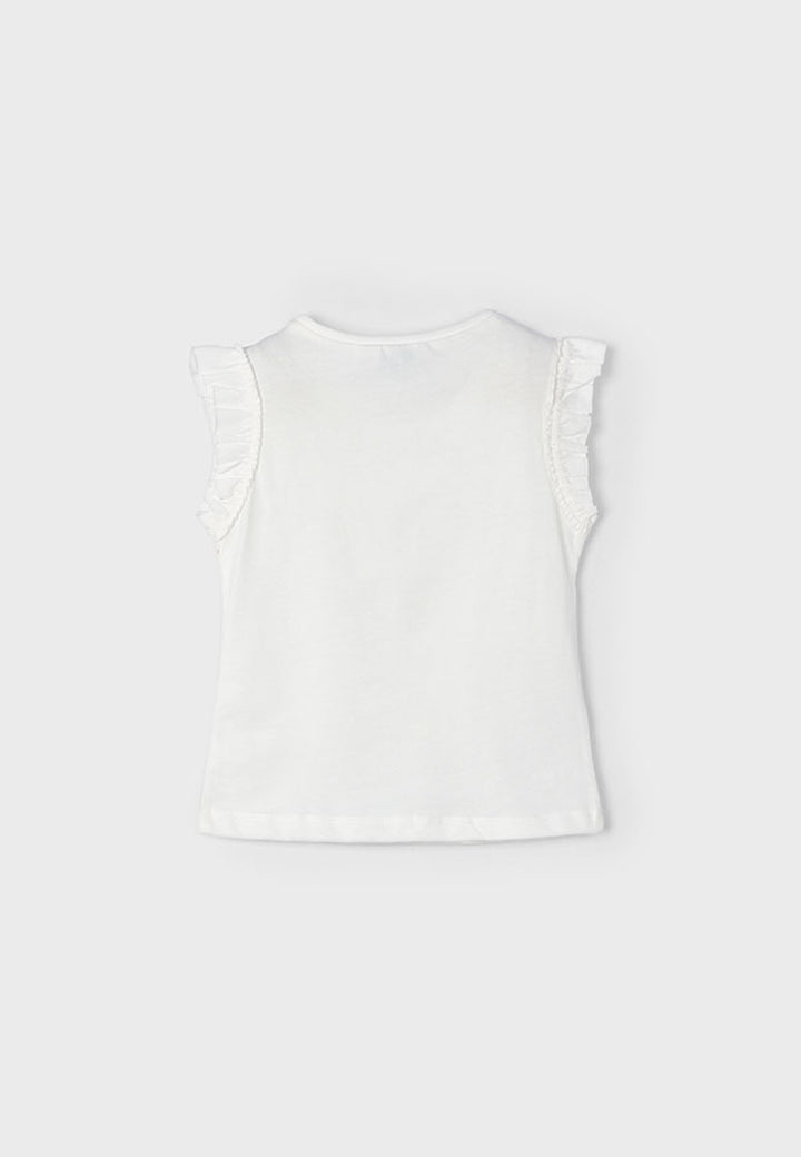 MAYORAL T-shirt for GIRL - Ecru