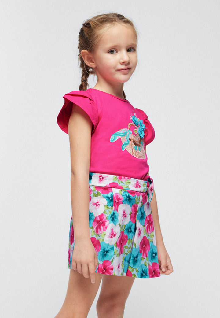 Shorts MAYORAL da BAMBINA - Fucsia