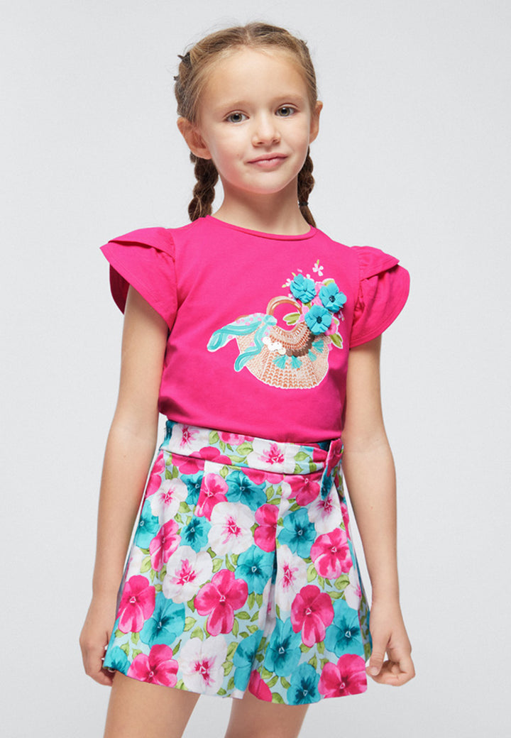 Shorts MAYORAL da BAMBINA - Fucsia