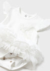 Body MAYORAL NEWBORN da NEONATA - Bianco