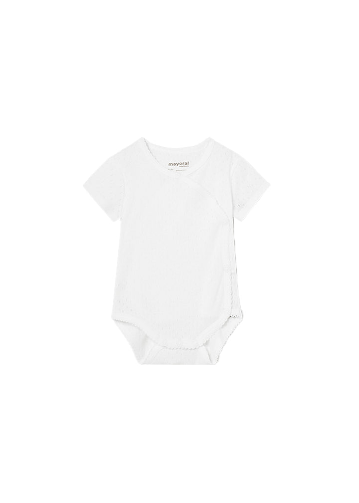 Body MAYORAL NEWBORN da NEONATA - Bianco
