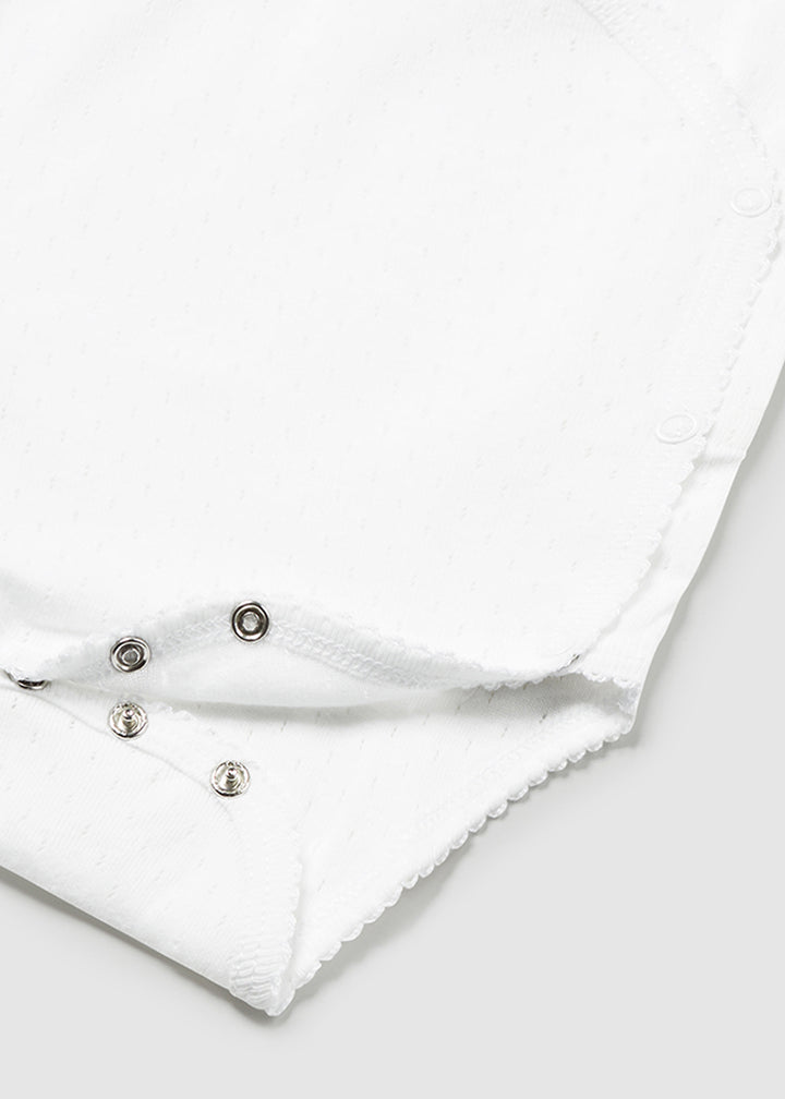 Body MAYORAL NEWBORN da NEONATA - Bianco