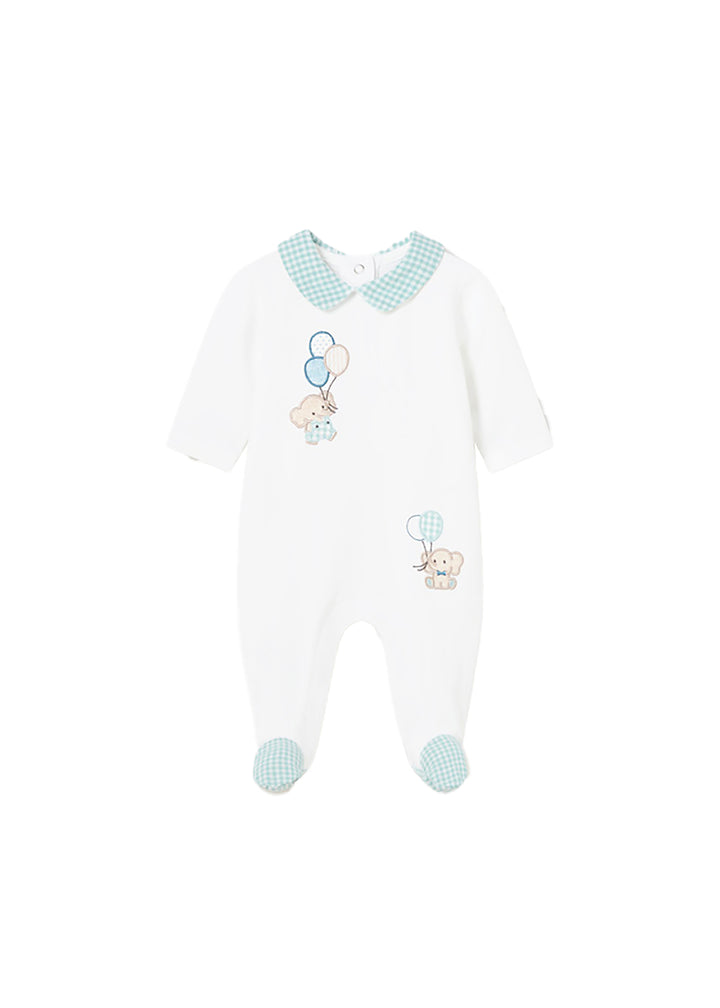 MAYORAL NEWBORN Baby Romper - White