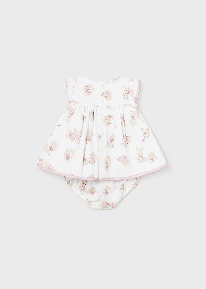 MAYORAL NEWBORN Dress for BABY GIRL - Baby Pink